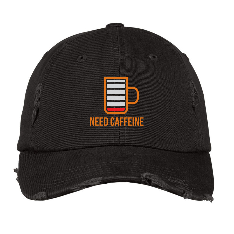 Need Caffeine Vintage Cap | Artistshot