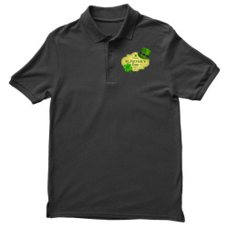 leaf green st patricks day hat Men's Polo Shirt | Artistshot