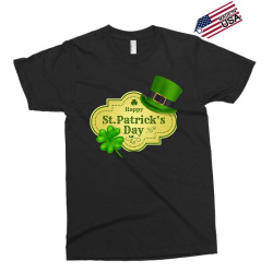 leaf green st patricks day hat Exclusive T-shirt | Artistshot