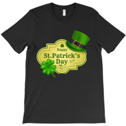 leaf green st patricks day hat T-Shirt | Artistshot
