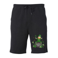 Patricks Day Character Happy Fleece Short | Artistshot