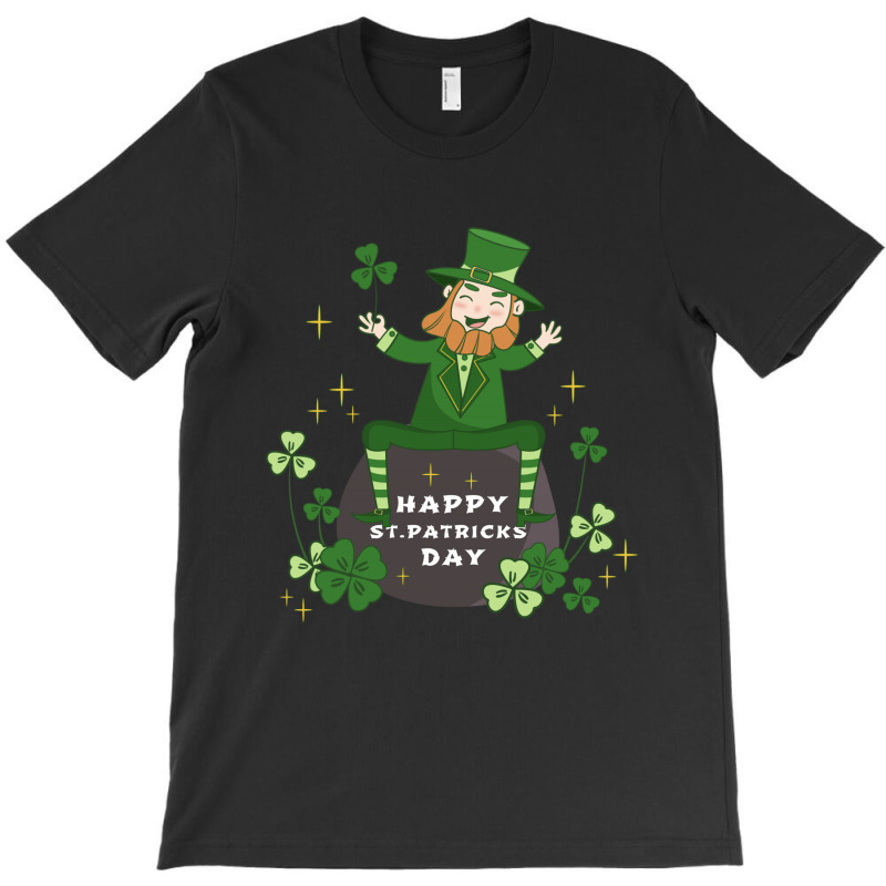 Patricks Day Character Happy T-shirt | Artistshot