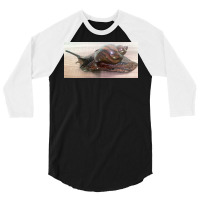 Snail Art 3/4 Sleeve Shirt | Artistshot