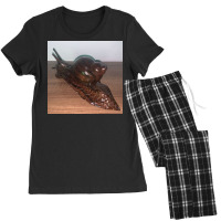 Snail Art Cute Nature Snails T Shirt Women's Pajamas Set | Artistshot