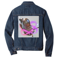 Snail I'd Rather Be A Snail T Shirt Men Denim Jacket | Artistshot