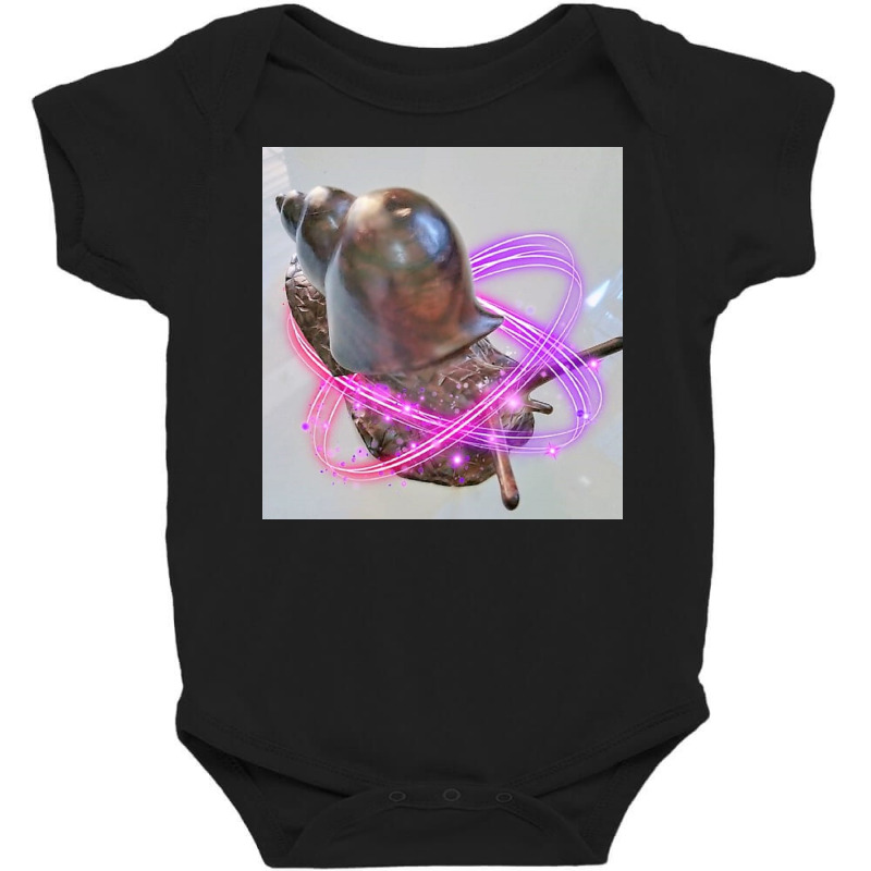 Snail I'd Rather Be A Snail T Shirt Baby Bodysuit by argo | Artistshot