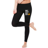 Don't Worry, Beer Happy Legging | Artistshot