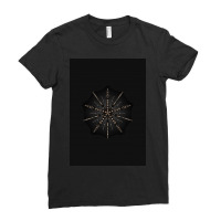 Golden Mandala Ladies Fitted T-shirt | Artistshot