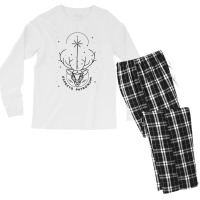 Stag Expecto Patronum Men's Long Sleeve Pajama Set | Artistshot