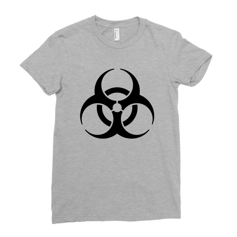 Toxic Biohazard Ladies Fitted T-Shirt by ŞEN | Artistshot