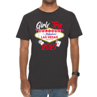 Vegas Girls Trip - Party In Las Vegas - Girls Trip 2021 Vintage T-shirt | Artistshot