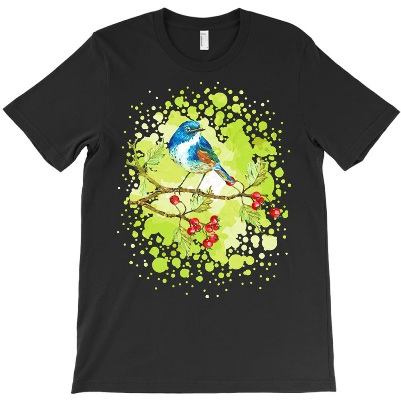 Birds Illustration T  Shirtbird T  Shirt (62) T-Shirt by halvorsonlibby58 | Artistshot