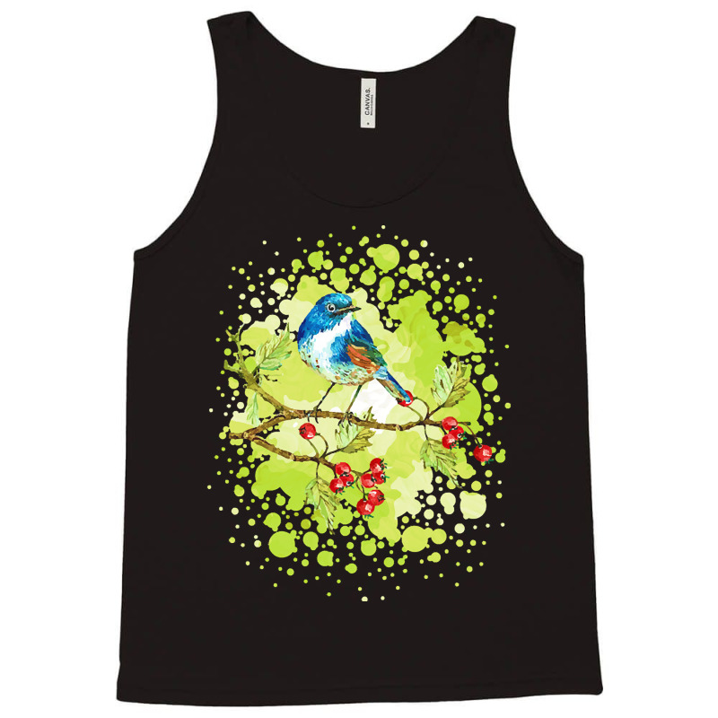 Birds Illustration T  Shirtbird T  Shirt (62) Tank Top by halvorsonlibby58 | Artistshot