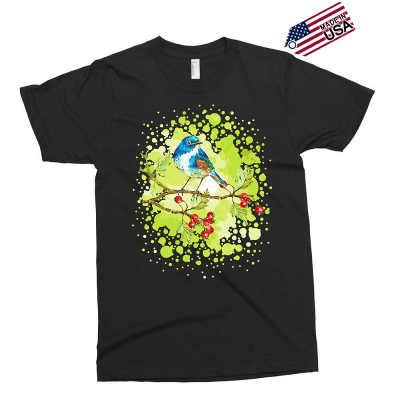 Birds Illustration T  Shirtbird T  Shirt (62) Exclusive T-shirt by halvorsonlibby58 | Artistshot