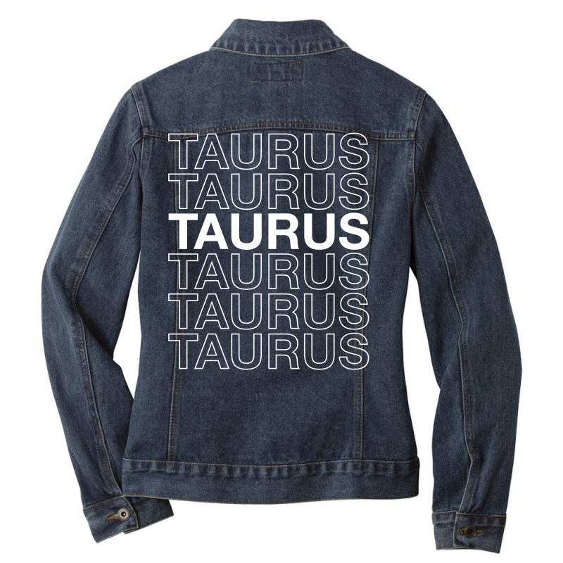 Taurus Ladies Denim Jacket by Cosby | Artistshot