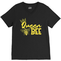 Bee Beekeeper Queen Bee 15 Hive Beekeeping V-neck Tee | Artistshot