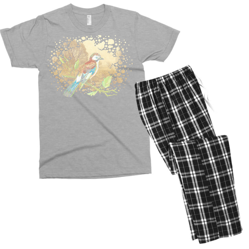 Birds Illustration T  Shirtbird T  Shirt (67) Men's T-shirt Pajama Set by halvorsonlibby58 | Artistshot