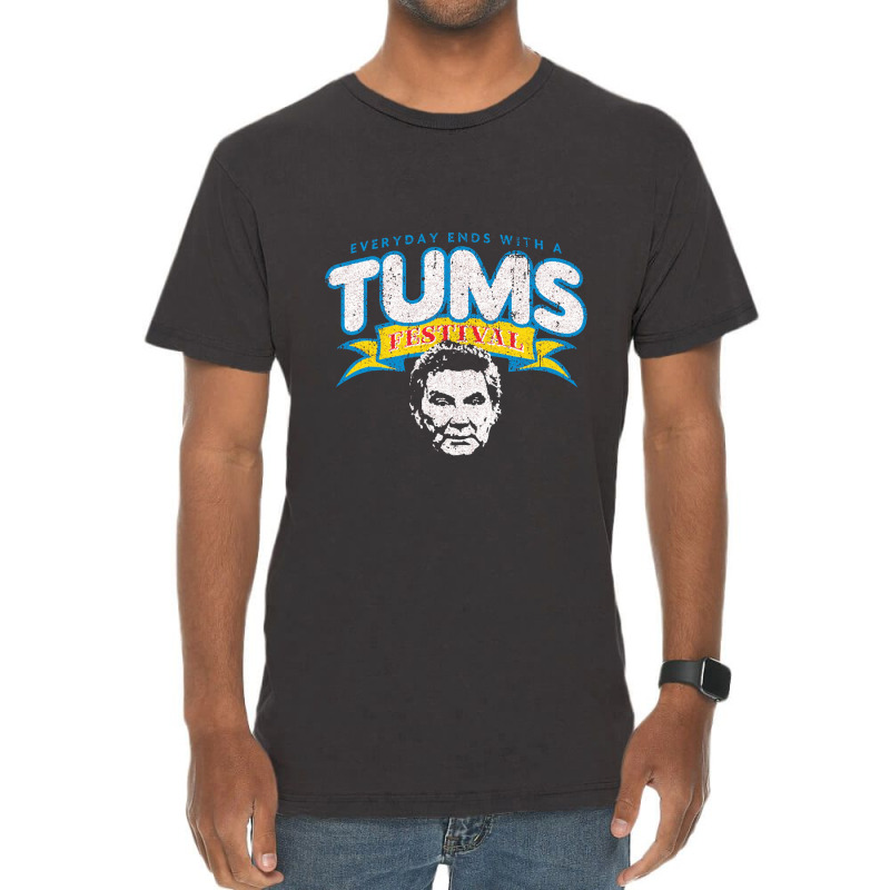 Tums Festival Vintage T-Shirt by saterseim | Artistshot