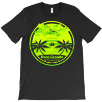 Boca Grande T  Shirt Boca Grande Beach Colombia, Palm Trees Sunset Sum T-shirt | Artistshot