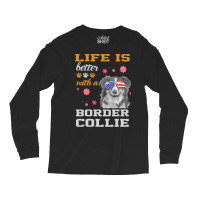 Border Collie T  Shirtborder Collie Gifts T  Shirt (2) Long Sleeve Shirts | Artistshot