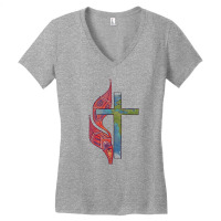 Church And World Women's V-neck T-shirt | Artistshot