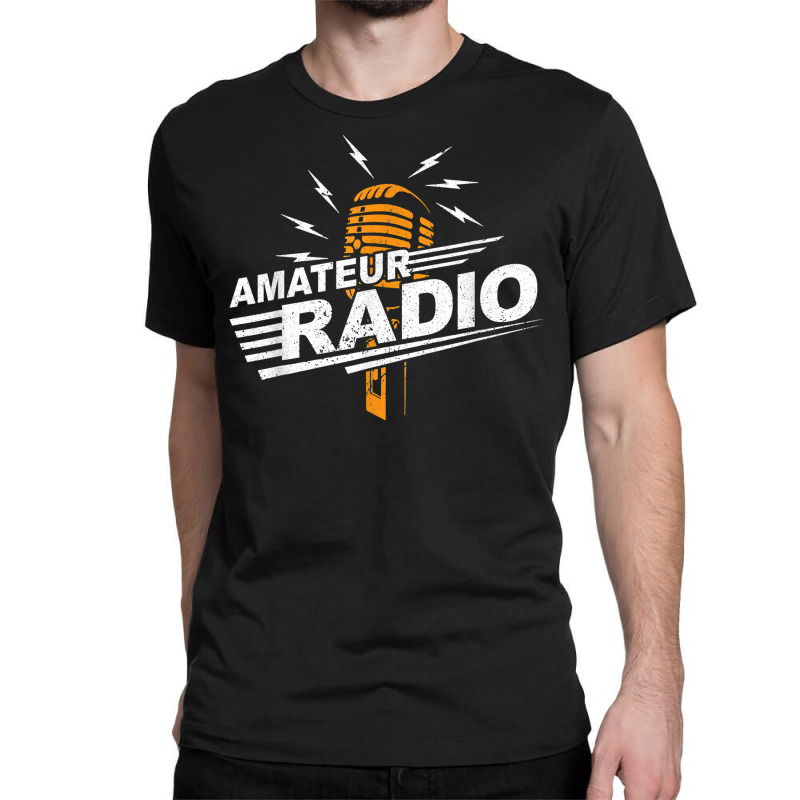 Vintage Amateur Radio Retro Ham Radio Operator T Shirt Classic T-shirt by lorebrend | Artistshot