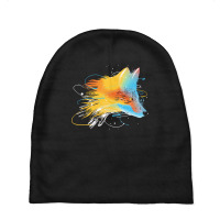 Foxes T  Shirtspace Fox T  Shirt Baby Beanies | Artistshot