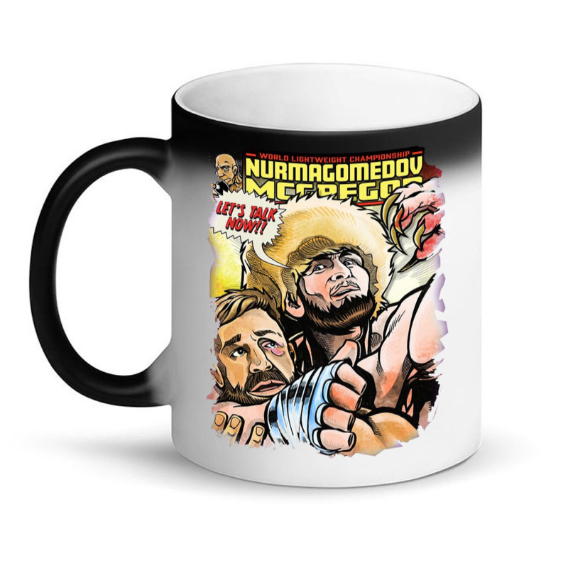 Khabib Lets Talk Now Magic Mug | Artistshot