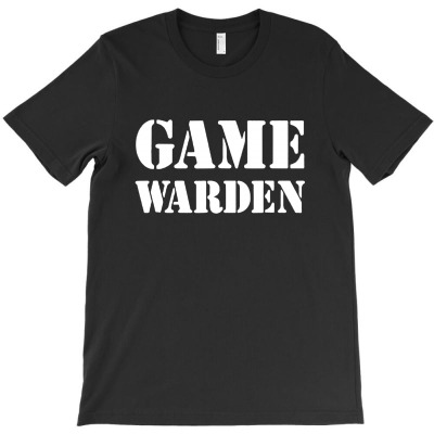 Game Warden T-shirt Designed By Agoes