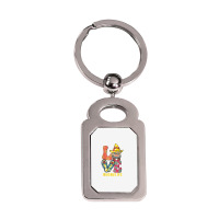 Love Nana Life Flip Flops Hippie Pineapple Summer Hawaii T Shirt Silver Rectangle Keychain | Artistshot