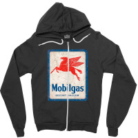 Mobilgas Zipper Hoodie | Artistshot