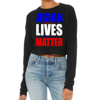 Asian Lives Matter Cropped Sweater | Artistshot