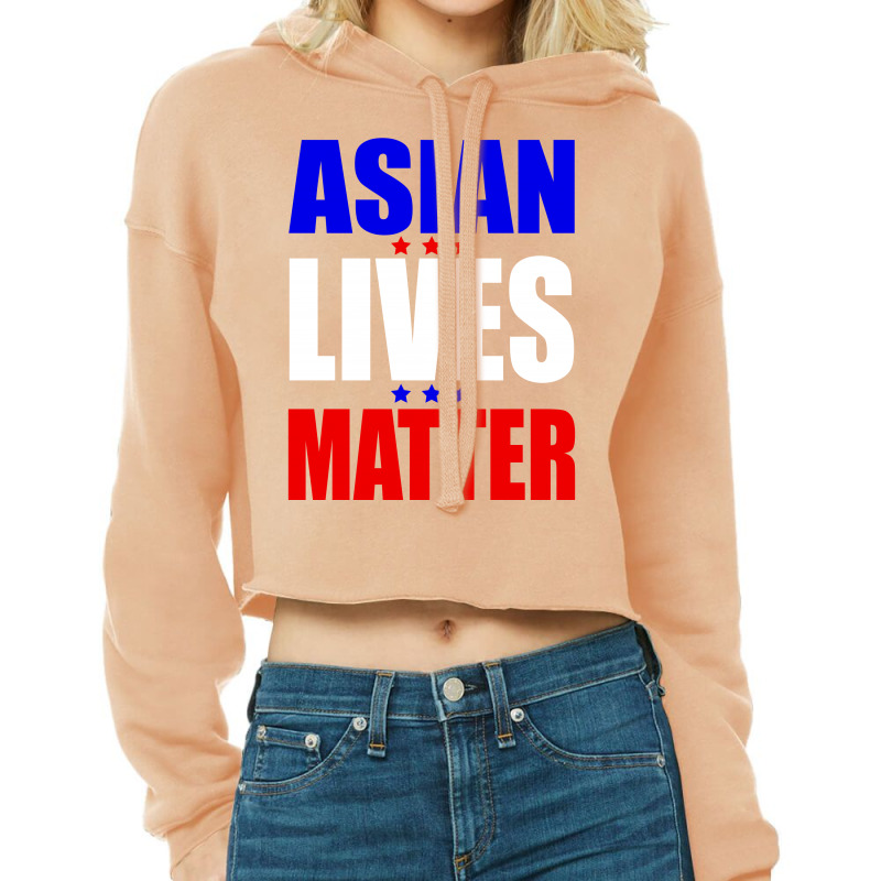 Asian Lives Matter Cropped Hoodie | Artistshot