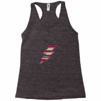 Pink Serape Lightning Racerback Tank | Artistshot