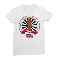 Martin Luther King Jr Ladies Fitted T-shirt | Artistshot