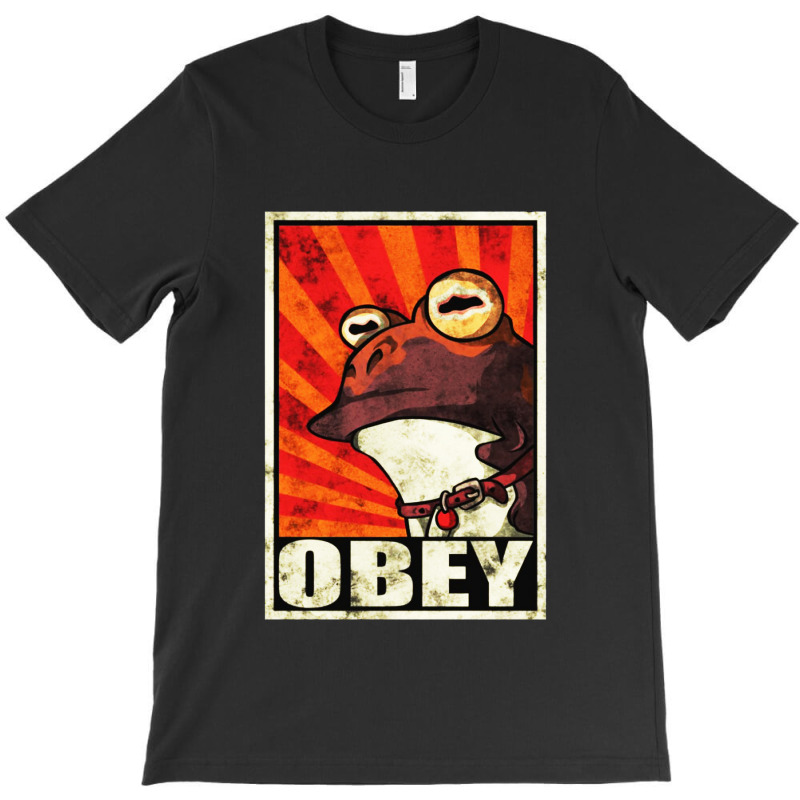 Obey The Hypnotoad T-shirt | Artistshot