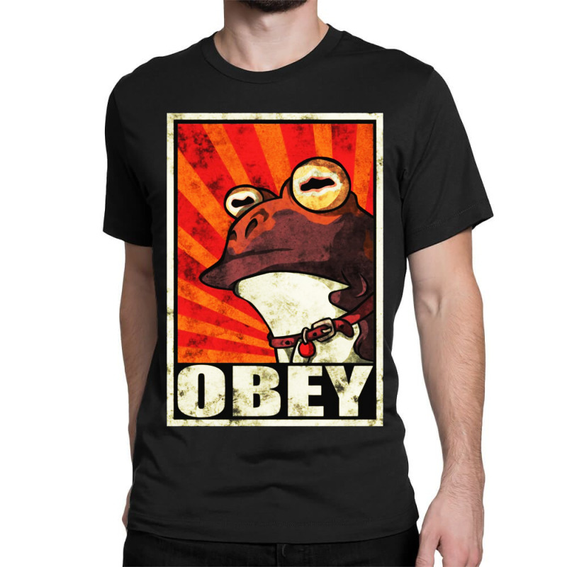 Obey The Hypnotoad Classic T-shirt | Artistshot