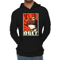 Obey The Hypnotoad Lightweight Hoodie | Artistshot