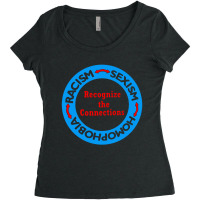 Racism   Sexism   Homophobia Women's Triblend Scoop T-shirt | Artistshot