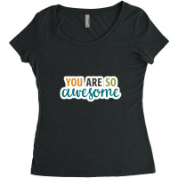 Actually The Best Gift You Could Have Given Her Was A Lifetime Of Adve Women's Triblend Scoop T-shirt | Artistshot