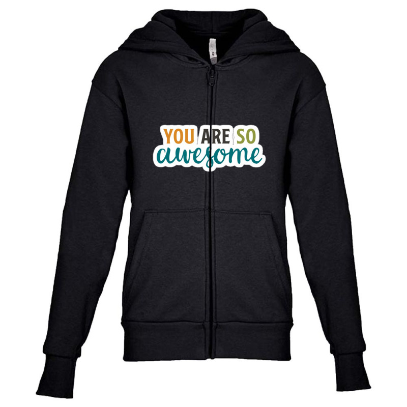 Actually The Best Gift You Could Have Given Her Was A Lifetime Of Adve Youth Zipper Hoodie by wahidd22 | Artistshot