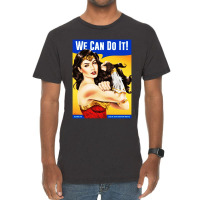 Wonder Riveter Vintage T-shirt | Artistshot