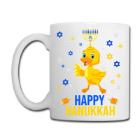 Duck Quack Funny Hanukkah Chanukah Duck Jewish Hebrew Menorah Candles Coffee Mug | Artistshot