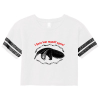 I Have Lost Myself Again ∆ Nihilist Anteater Design Scorecard Crop Tee | Artistshot