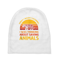 Savin Animals Wildlife Animal Shelter Saving Animals Tank Top Baby Beanies | Artistshot