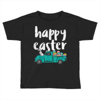 Happy Easter Pickup Truck Bunny Eggs Vintage Men Women Kids T Shirt Toddler T-shirt | Artistshot