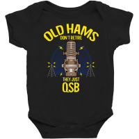 Ham Radio Operator Retirement Gift Retired Funny Qsb Amateur Sweatshir Baby Bodysuit | Artistshot