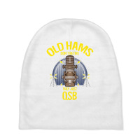 Ham Radio Operator Retirement Gift Retired Funny Qsb Amateur Sweatshir Baby Beanies | Artistshot