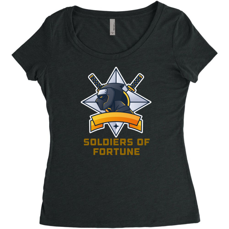 Soldiers Of Fortune Women's Triblend Scoop T-shirt | Artistshot