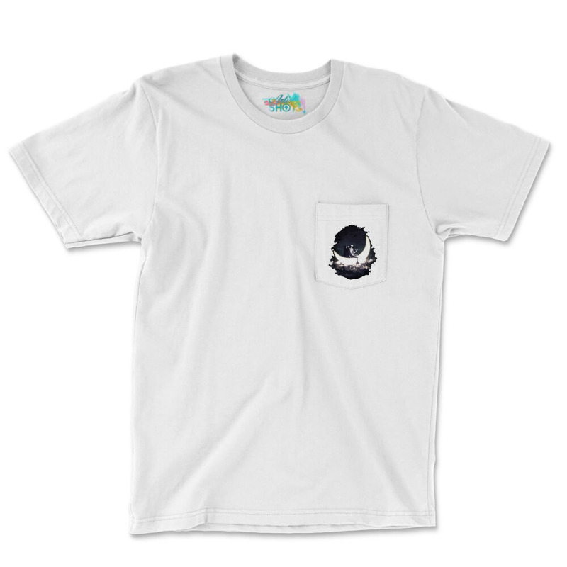 Moon Sailing Pocket T-shirt | Artistshot